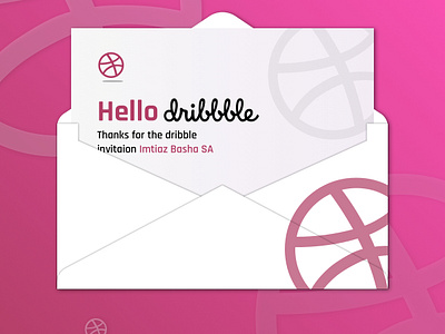 Thank You Dribble branding design art vector