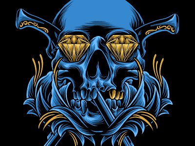 Canon art artwork design drawing graphic graphic art illustration illustrator logo skull