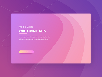 Ui Kit App Landing Page Theplate Mockup 1 Liquid Solid emboss freebie gradient kit mockup modern pink themeplate ui ux web website