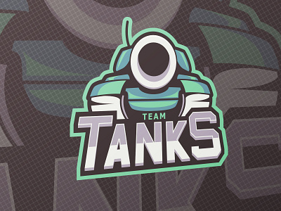 esport Tanks team logo branding design esport esportlogo esports first flat game icon illustration lettering logo mascot minimal new play typography vector website world of tanks