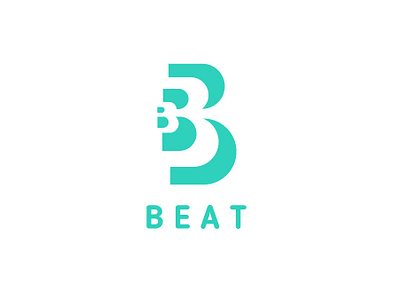 Streaming Music Startup - Beat b logo b monogram bass beat beat logo dailylogo dailylogochallenge drums drumstick letter b letter logo music pitch sound startup logo streaming streaming music startup