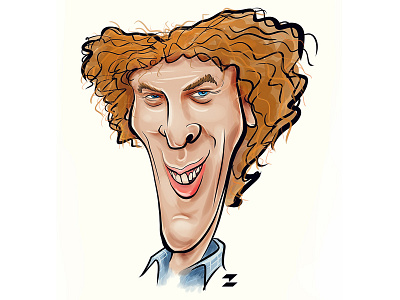 Tonči Huljić art caricature cartoon drawing funny illustration music portrait singer toncihuljic wacom