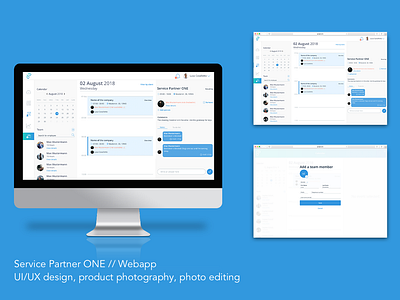 Servicepartnerone - Webapp ui ui design ux design webapp