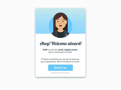 Daily UI - Day 16 - Popup/Overlay avatar dailyui dailyui 016 info lobster modal onboarding overlay popup welcome welcome message