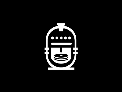Juke Box Man box face graphic head hero juke jukebox logo man