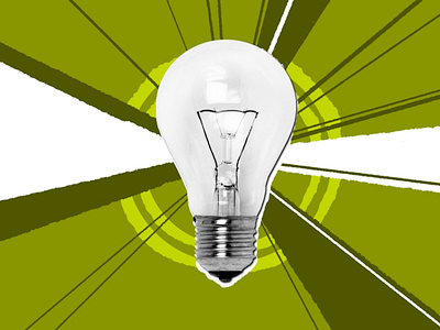 Light bulb - Style Frame animation green illustration illustrator lightbulb motion design photoshop style frame