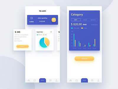 finance app app data design finance app flat icon ui ux