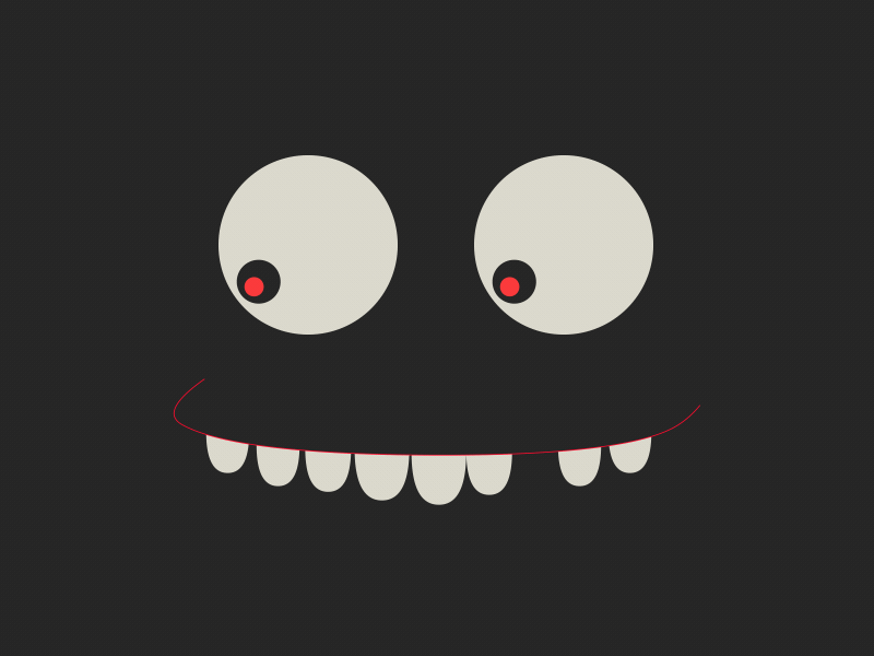 Little monsters 动效 插图 设计