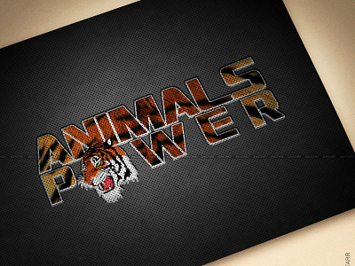 Animals Power Logo Design branding design illustration logo ui ux