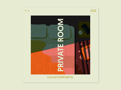 10x18 — Counterparts 10x18 abstract album art art graphic design illustration layout music type visual design