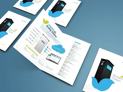 Yuktix Air Quality Brochure a4 air quality blue brochure yuktix