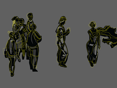 DK Gaza wall design illustration vector web