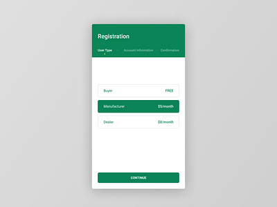 Figma #DailyUI #064 Select User Type app app concept dailyui design figma flat interface registration select user type ui ux