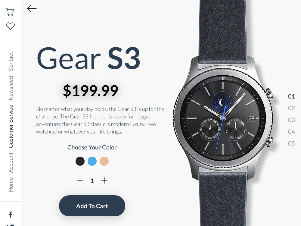 UI / UX Single Product Design by Mohamed Ali on Dribbble