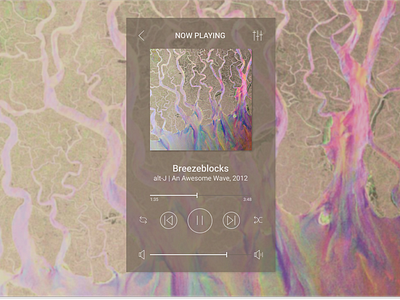 Daily UI #009 Music Player 009 dailyui music player