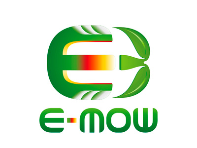 E Mow Winning logo brand identity brand identity design branding company name coreldraw design designs electronic identity illustration logo logo design logodesign machine modern mow mowing simple technology vector