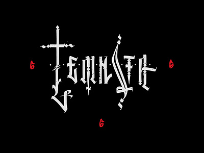 TEMNOTA / 666 / print for sale 666 calligraphy dark dark forces darkness dead demon devil fuck gothic hard illustration lettering mindryukov letters print print design satan sect typography vector