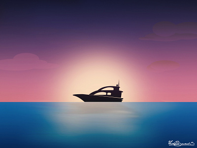 Sunset art bg creative design illuatration illustator illustration life photoshop sunset vector web