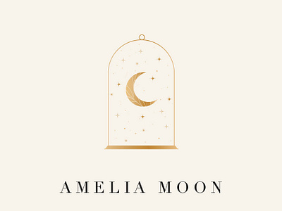 Logo Idea brand branding branding design creative creative design design design inspiration elegance elegant design illustration illustrator jewelry logo logo logo design logotipe logotype minimal logo moon wedding photography