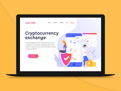 Currency Exchanges Website Banner banner design branding currency website banner design flat design flat banner graphic design icon illustration layout ui ux design website banner website design