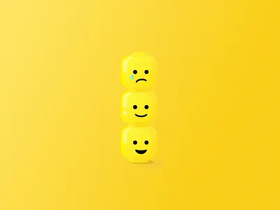 Lego emotions design icons illustration lego lego head simple vector