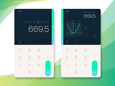 Calculator - Daily UI #004 100daychallenge daily ui daily ui 004 design interace ui ux design