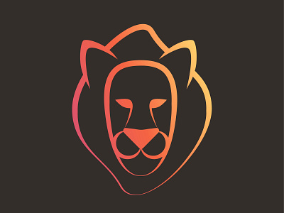 LION Logo animal available brand branding design graphic design illustration lion logo logo design logotype minimal vector