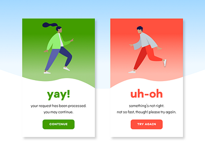 Daily UI 011 - Flash Messages daily ui daily ui 011 daily ui challenge design error error message success success message ui ux