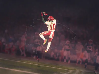 Hill Takes Off chiefs football kansas city nfl sports tyreek hill wallpaper