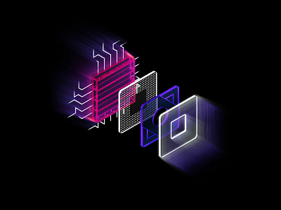 Compute 3 d amazon aws cinema 4d exploded diagram illustration re:invent