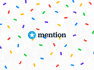 🤝 I'm joining Mention 🍻 branding career design flat icon illustration job joining typography ui