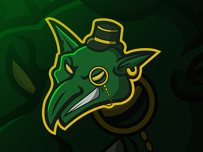 Goblin Mascot Logo (The Banker) 2d logo banker branding concept design esports goblin illustration logo mascot mascot design mascot logo vector