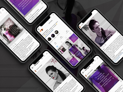 Freefall Instagram Designs australia digital art freelancer instagram instagram feed krystlesvetlana marketing melbourne music design