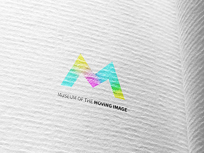 Logo design for museum of the moving image idendity