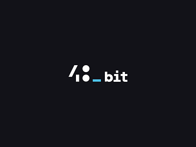 48bit black brand brand identity brandidentity branding design development identity illustration it logo logo design logomachine logotype software technology web