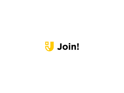 Join! activities brand brandidentity branding creative design find friends hobbies identity illustration logo logomachine logotype magnet social network white