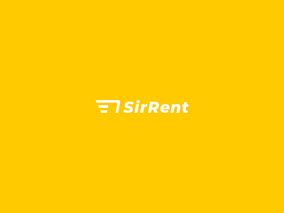 Sirrent brand brand identity branding delivery delivery truck identity logo logo design logomachine logotype shipping traffic transportation wagon