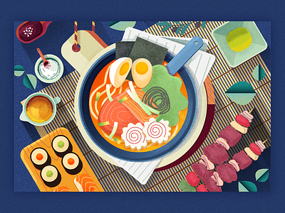 Winter food food and drink ui 插图 设计