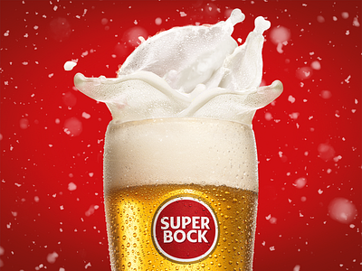 Turkey and Beer beer concept design dribble graphic design inspiration layout social media super bock turkey xmas