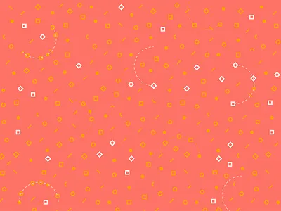 Warm Red Pattern abstract circles geometric pattern illustration line pattern pattern pink shape pattern sophisticated squares textile pattern yellow