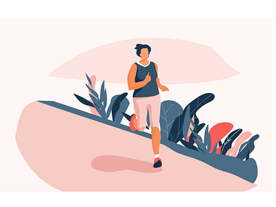 晨跑 draw drawing illustration