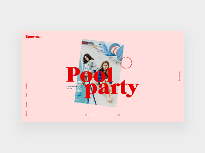 Agency homepage portfolio agency branding clothes design fashion homepage logo typography ui uidesign ux webdeisgn webdesign