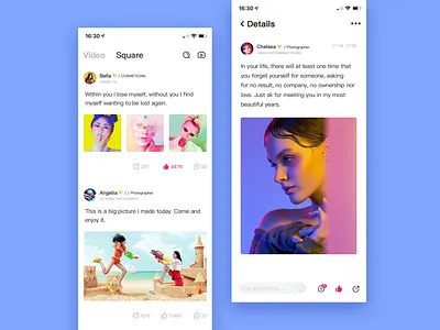 1218 Social Communities ui ux 设计
