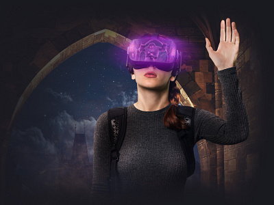 GOLEM_unique VR experience_keyvisual02 animation branding campaign design future futuristic golem icon illustration key visual keyvisual logo photoshop typography vector virtual reality vr webdesign