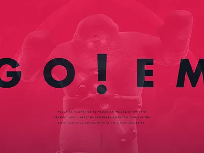 GOLEM_unique VR experience animation branding campaign design future illustration logo microsite type typography virtual reality virtualreality vr webdesign webdesigner