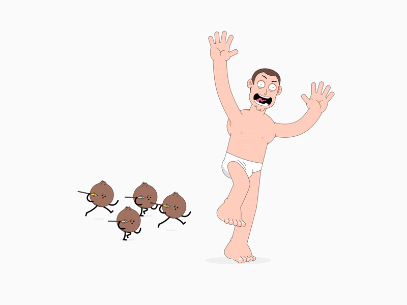 Run animation animation after effects character design hunted illustration run cycle smashdown tutorials vector animation