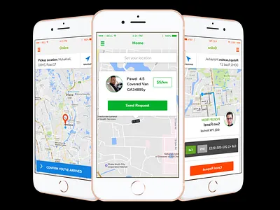 Case Study GoPick Delivery Items Apps android apps clean ios modern ui user experience designer user experience ux ux