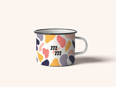 Mind Over Matter - Camp Mug branding design lettering logo mockup type typography vector