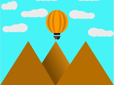 #dailylogochallenge Day 2: Hot Air Balloon Logo animation branding character clean dailylogochallange dailyui design flat icon illustr illustration illustrator logo minimal typography ui ux vector web website