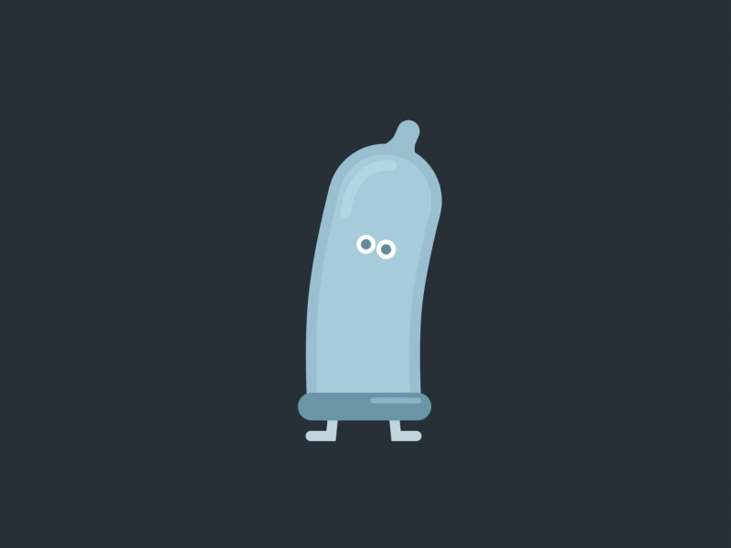 Protect Yourself 2d 2d animation after effects animation character character design condom condoms design graphics illustration motion motion design motion graphics motionographer protection rigging sex shape